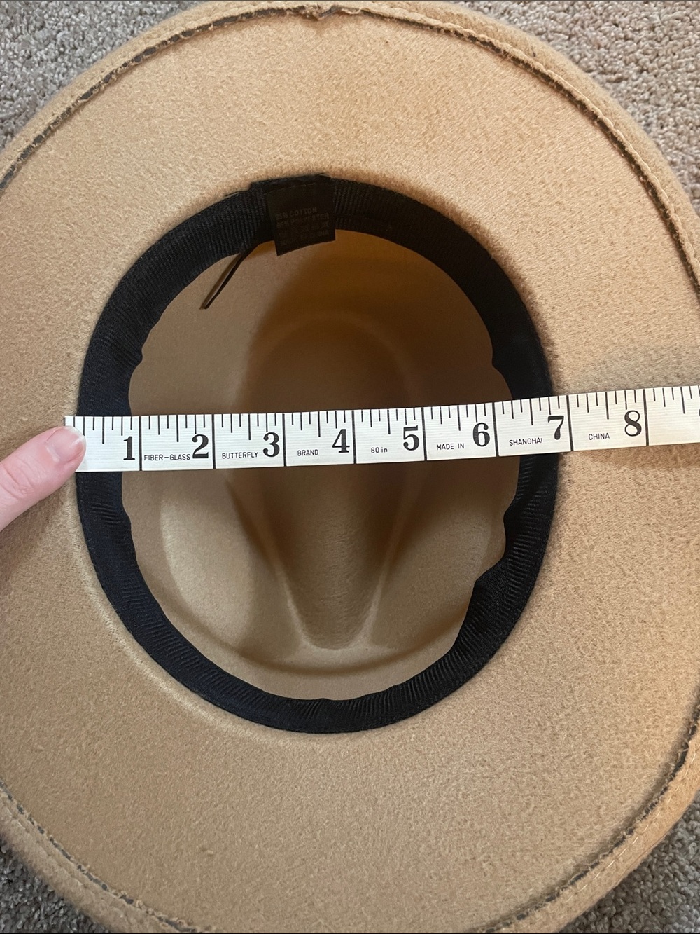 Women’s Wide Brim Hat - Picture 9 of 11